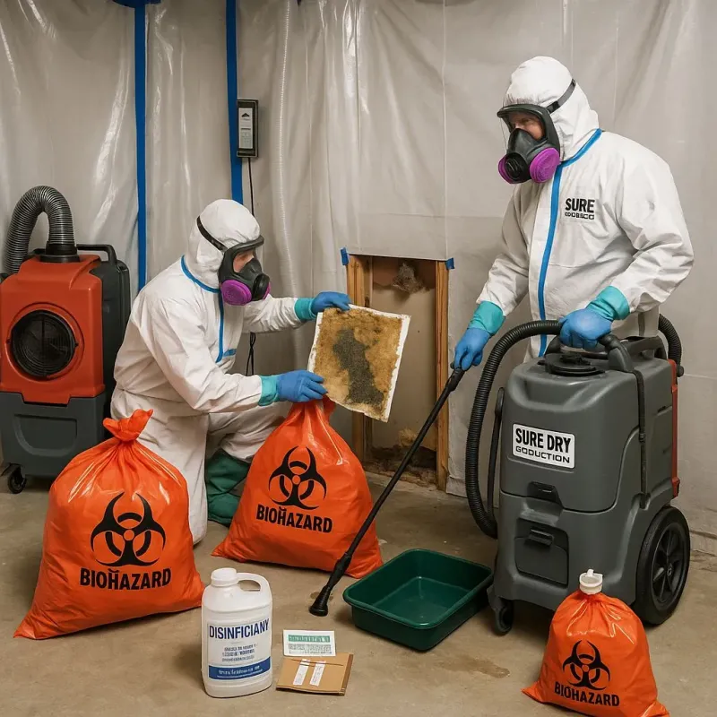Contaminated Water Handling Protocols process in Carlton, MN